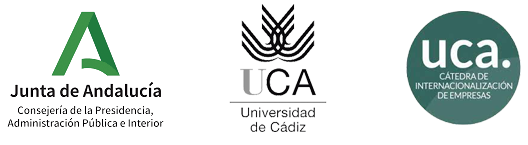 Patrocina: Junta de Andalucía, Universidad de Cádiz y Cátedra de Internacionalización de Empresas.