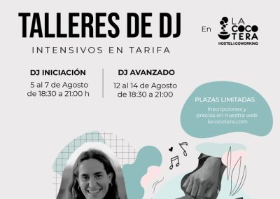 Talleres de DJ intensivos en Tarifa
