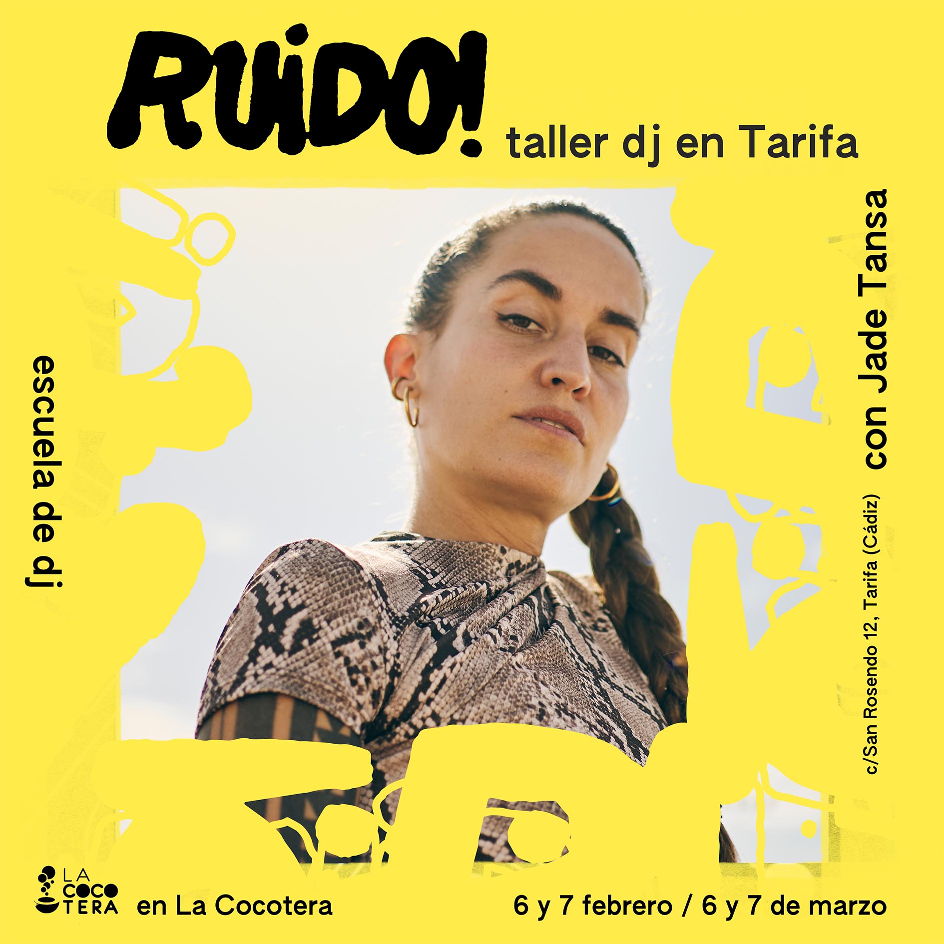 Taller de DJ en Tarifa con Jade Tansa. La Cocotera.